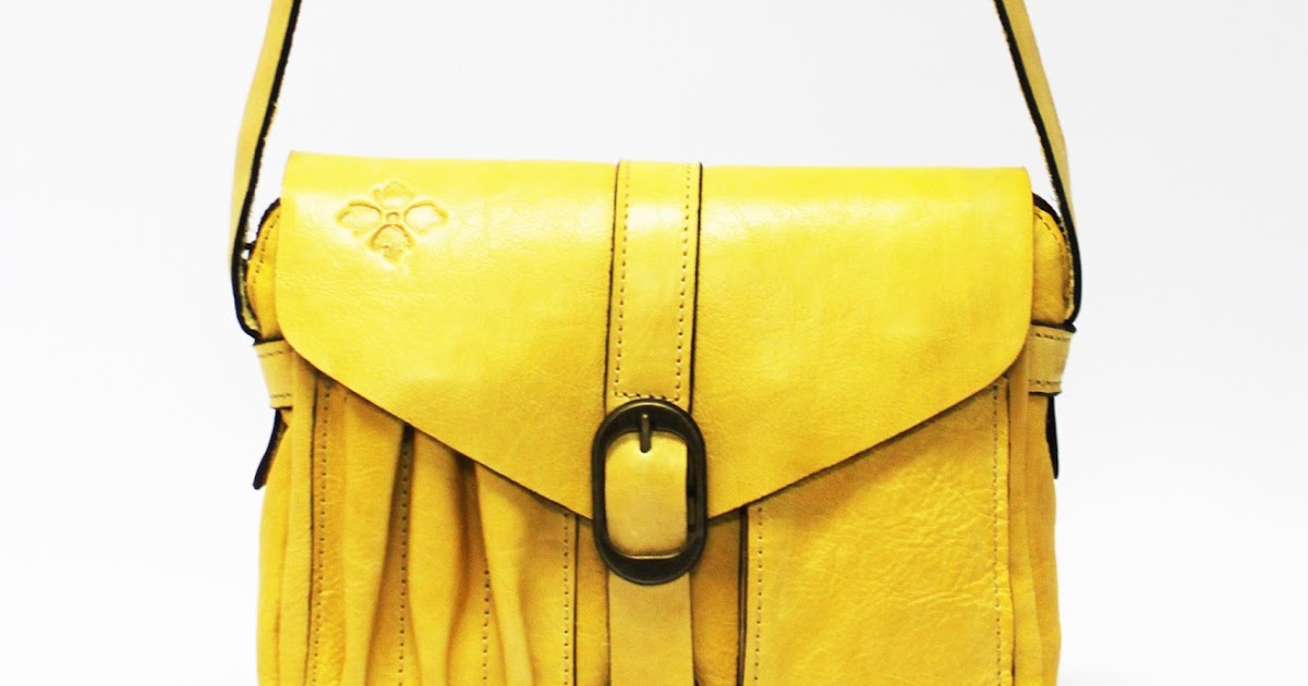 The Beauty Alchemist: Patricia Nash Yellow Leather Handbags