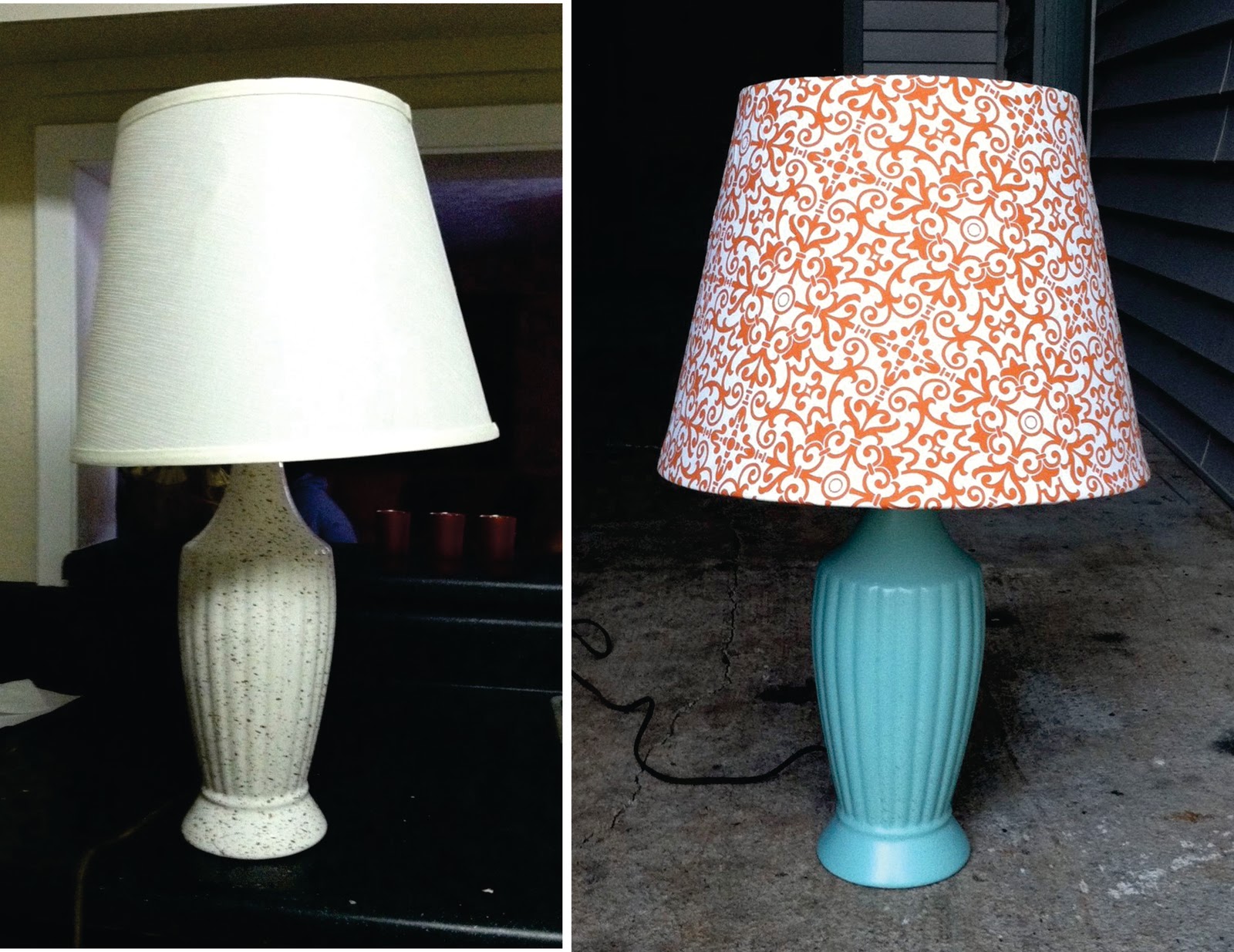 The Murphy's: Before and After: Goodwill Lamps