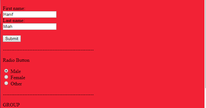 How to Create HTML Form ~ CodeTextPro