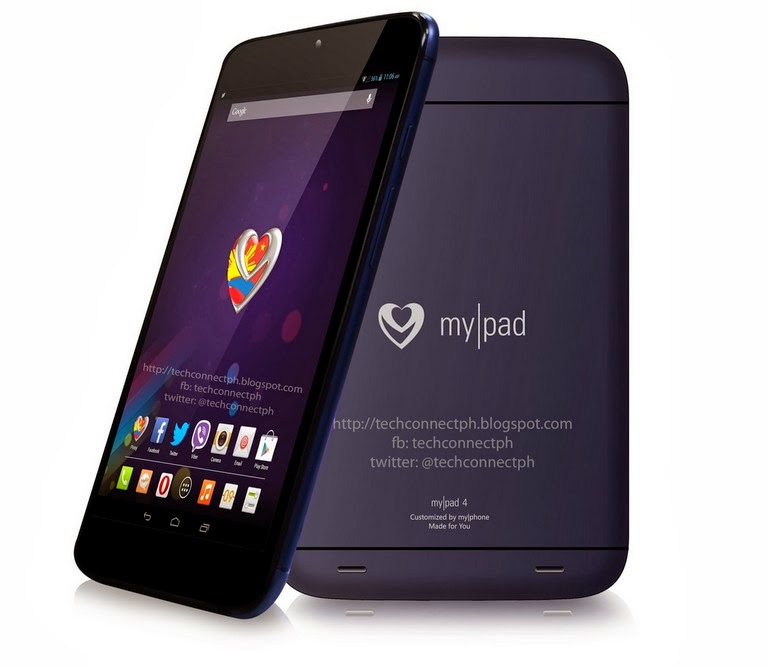 MyPhone Tierra MyPad 4: 7.85-inch Quad-core Processor for Php 9,988