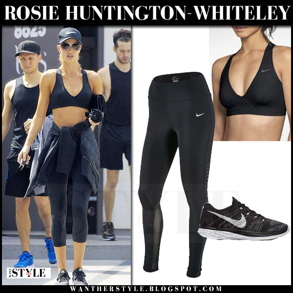 Rosie Huntington-Whiteley: Styling Activewear Staples