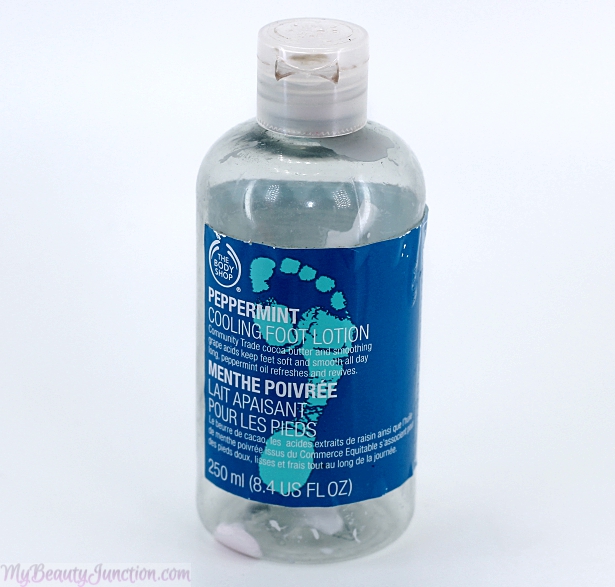  The Body Shop Peppermint Cooling Foot Lotion