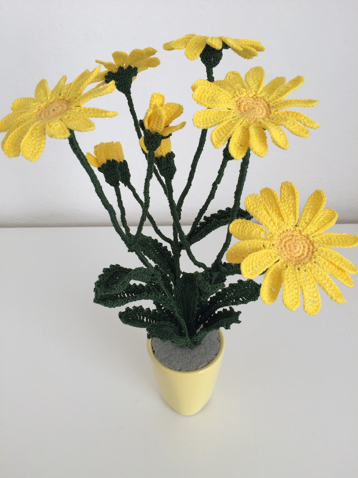 Il Blog Di Sam How To Crochet A Wild Yellow Daisy