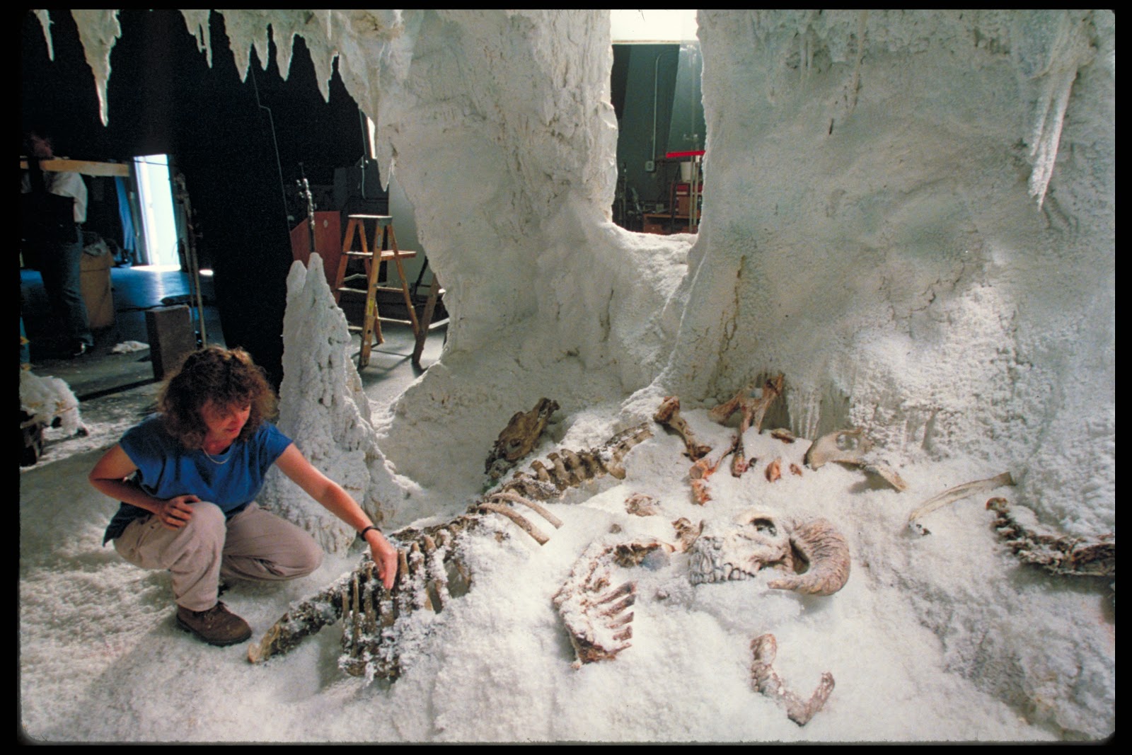 Star Wars Episode V: The Empire Strikes Back - Wampa Cave production shot Star Wars Episode V: The Empire Strikes Back - Wampa Cave production shot