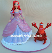 Princesa Ariel e Sebastião
