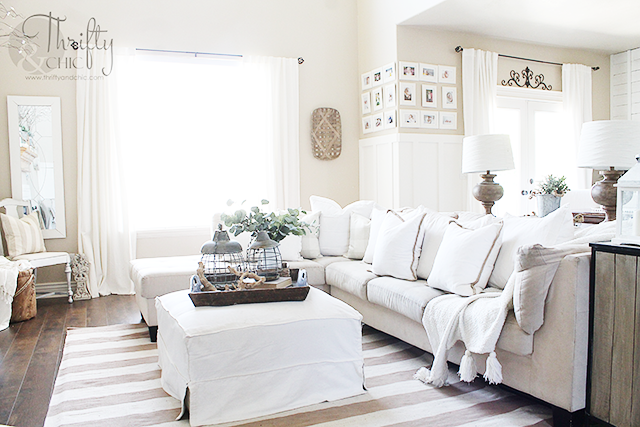 How to Keep Couch Cushions From Sliding, Thrifty Decor Chick