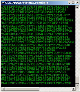 Cara Membuat Efek Matrix Menggunakan Notepad | Blog Sharing