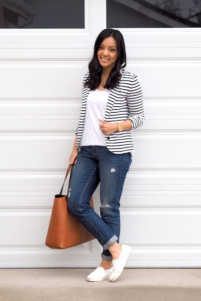 Putting Me Together: Ways to Wear White Slip-On Sneakers