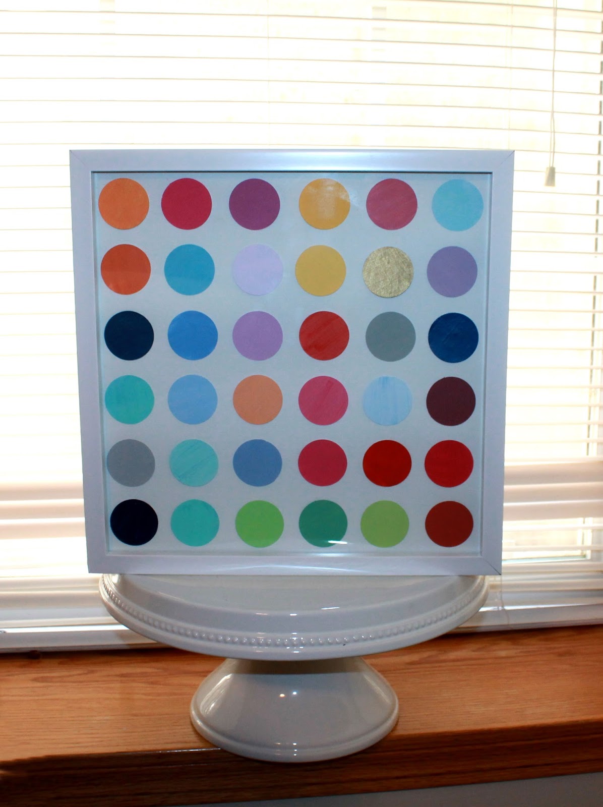 Lyndi's Projects Colorful Circle Wall Art