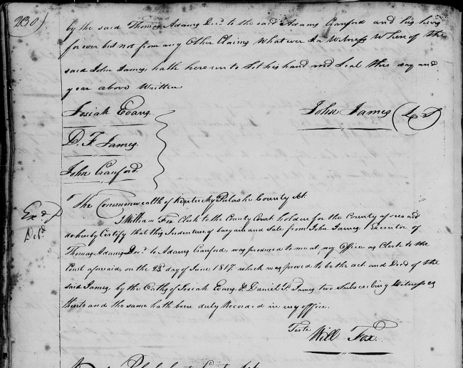 Heartland Genealogy Adams Crawford Land