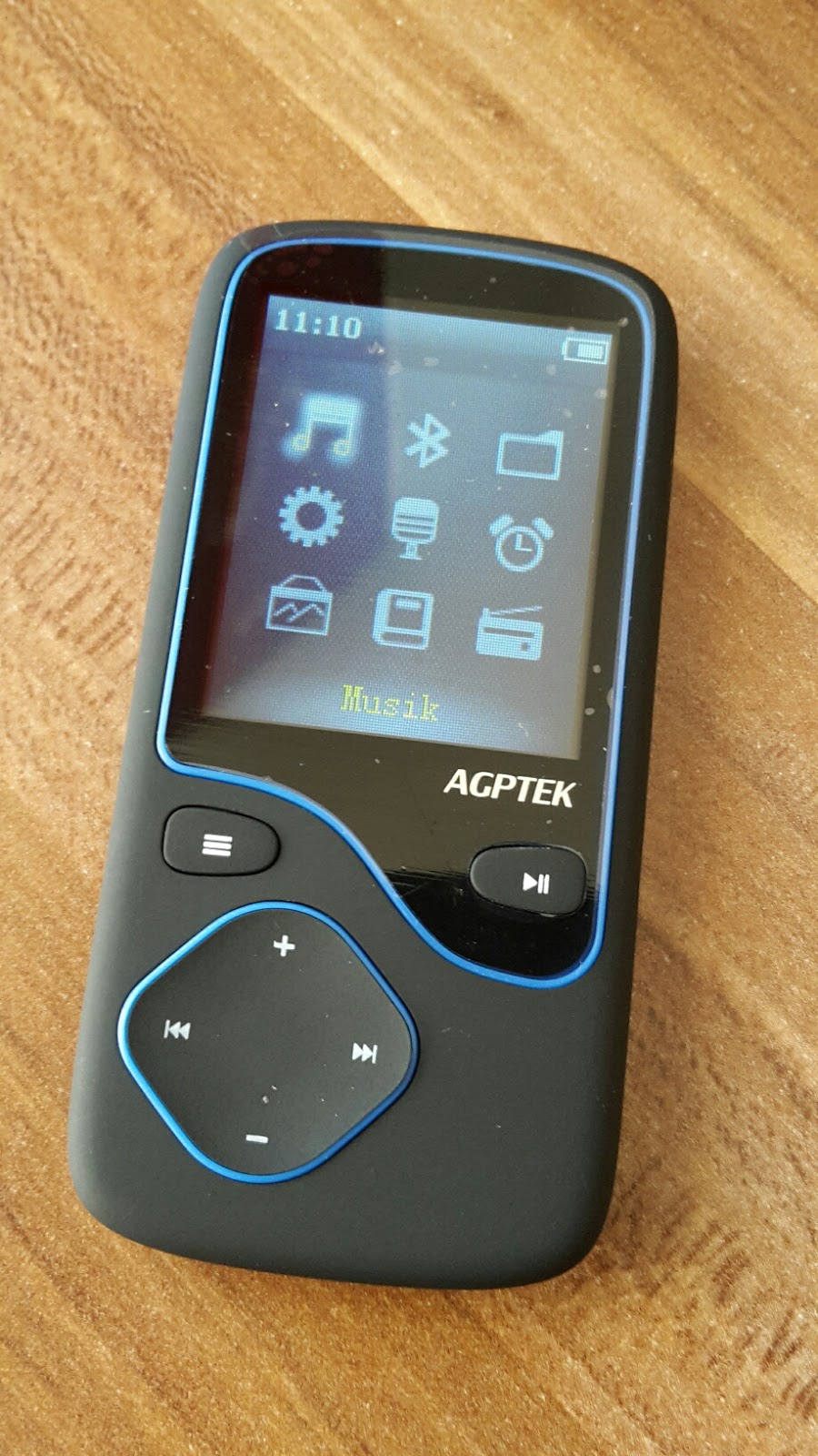 Mona's Blog AGPTek 12 Stunden Wiedergabe Bluetooth 4.0 MP3Player 8GB
