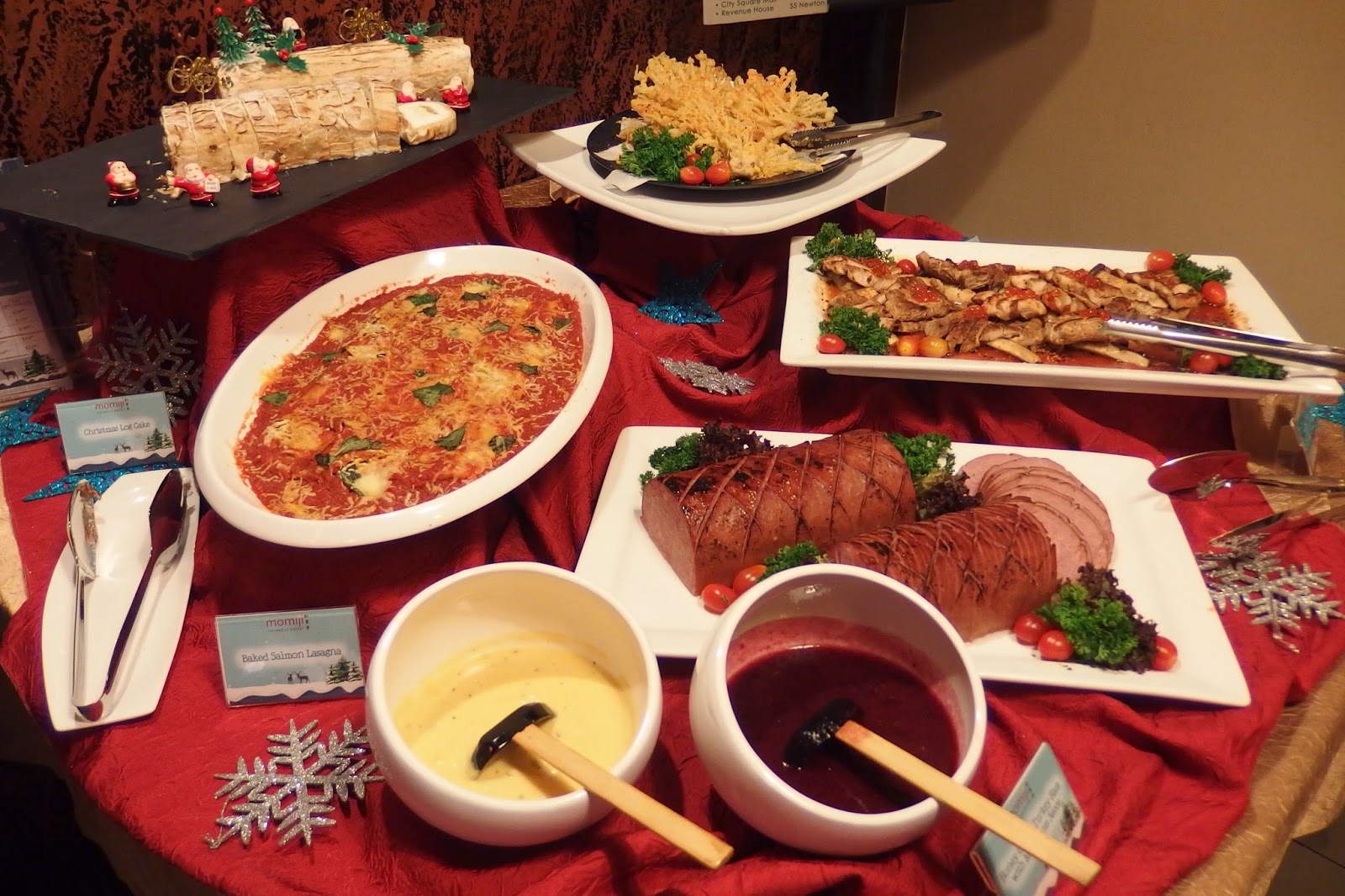 Momiji Japanese Restaurant Oyster Festival & Christmas Menu 2014