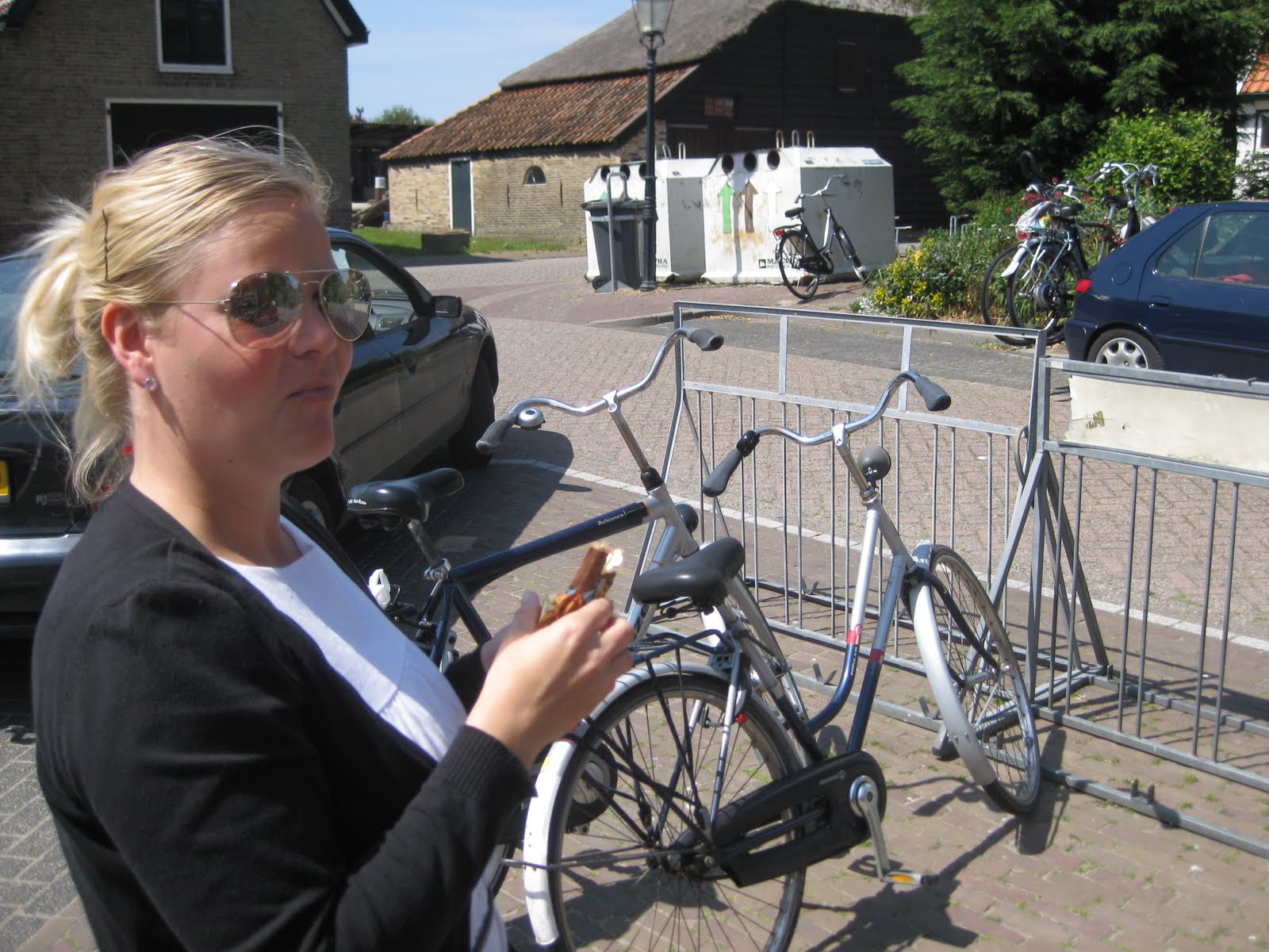 Biking around Texel
