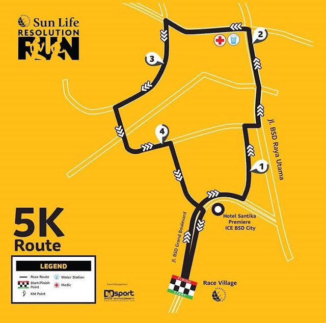 sun life resolution run indonesia resolusi sehat awali tahun barumu