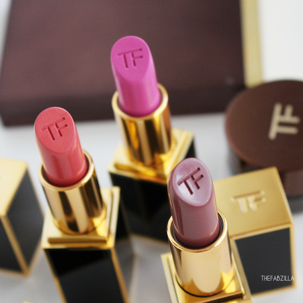 tom ford lip color fall 2015 collection, review, swatch, tom ford lip color so vain,lilac nymph,forbidden pink