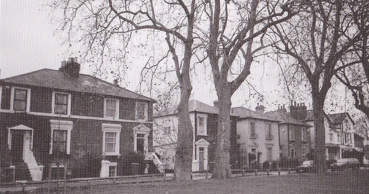 Andrew Simpson On Eltham Green with some fine houses from the 1840s