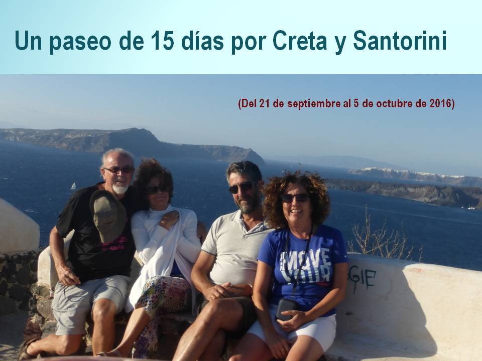 Un paseo por Creta y Santorini