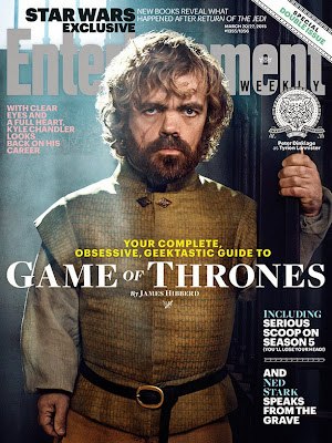 Game of Thrones Season 5 EW Cover Peter Dinklage