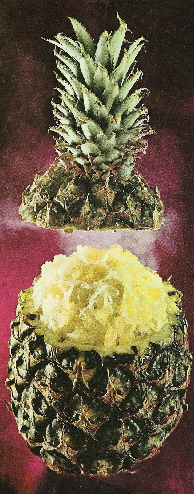 Yuckylicious: Sauerkraut Stuffed Pineapple