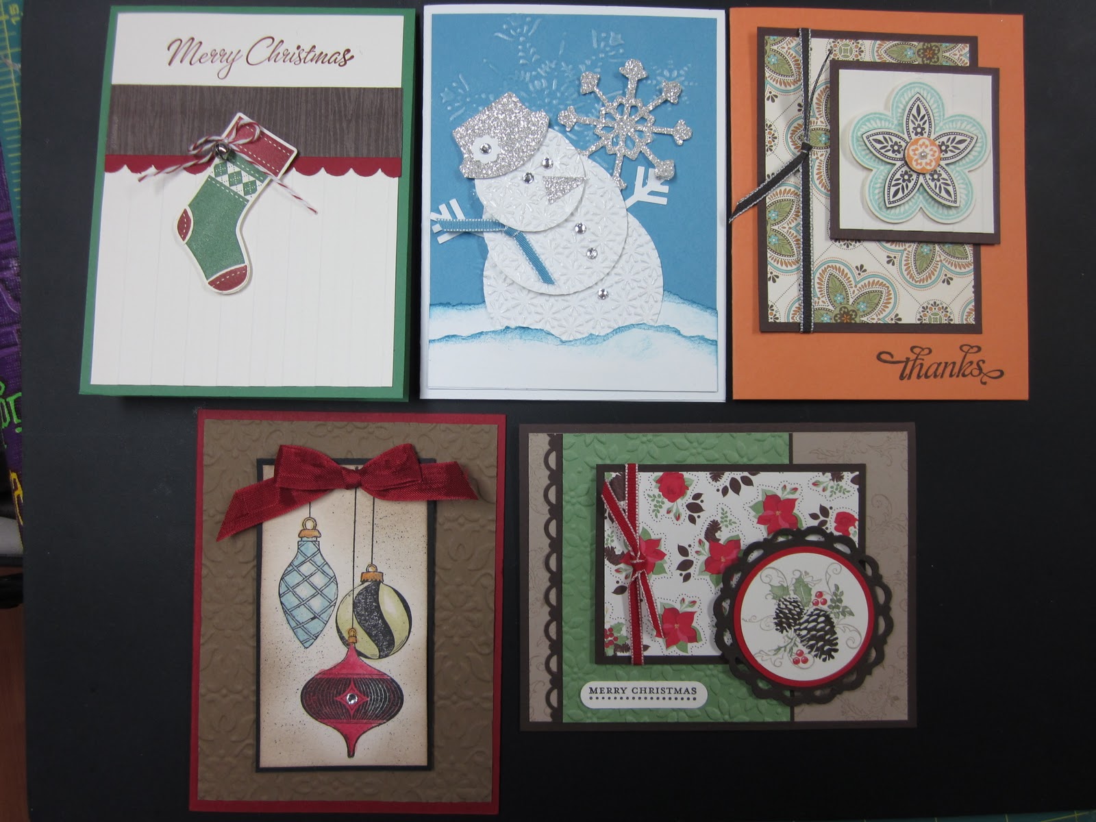 Suz s Stampin Spot 5 Of The 10 Stamp A Stack Cards