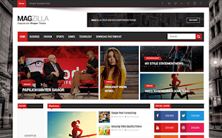 Mag Zilla Blogger Template Mag Zilla Blogger Template