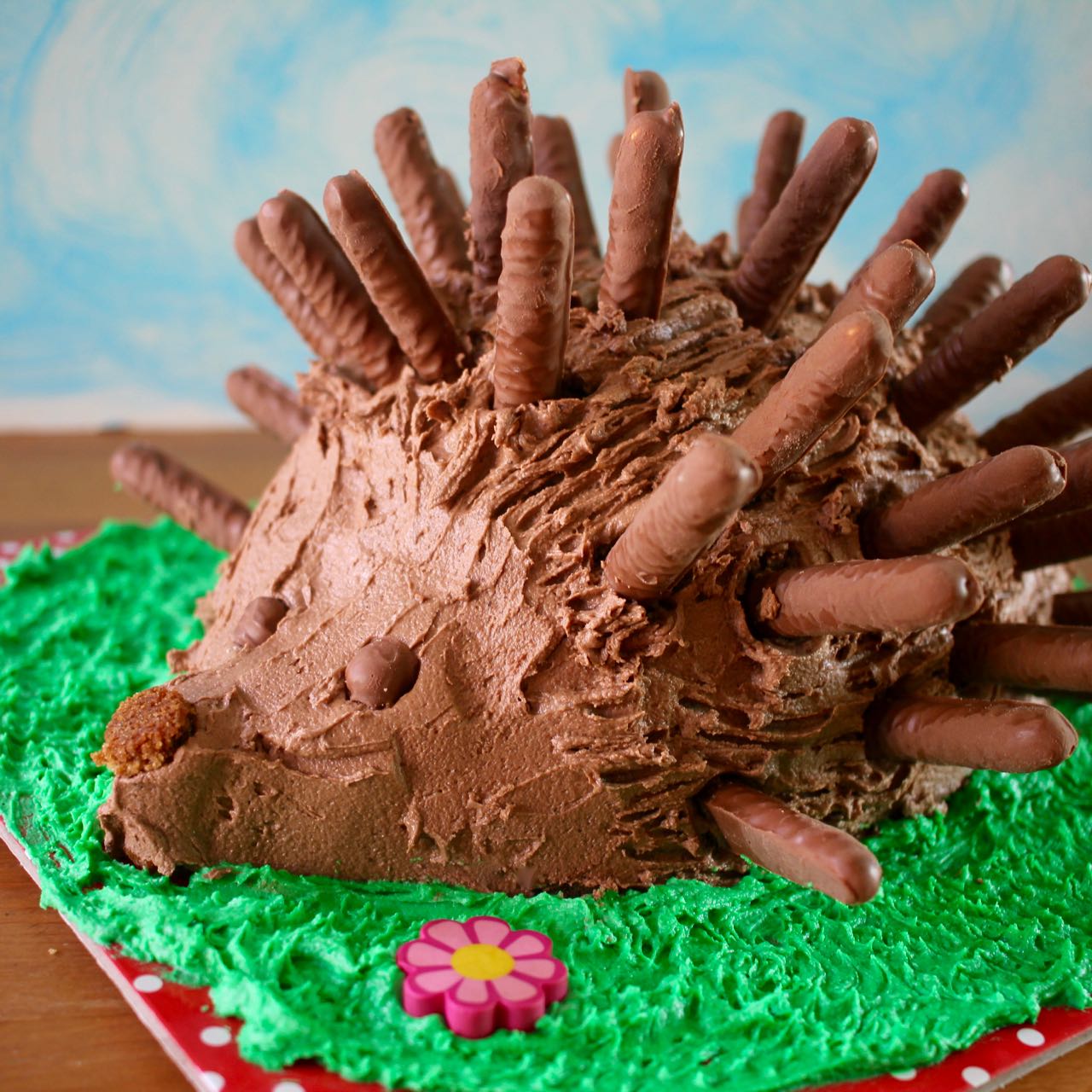 Hedgehog Cake Chocolate Fingers Hedgehog Cake Chocolate Fingers