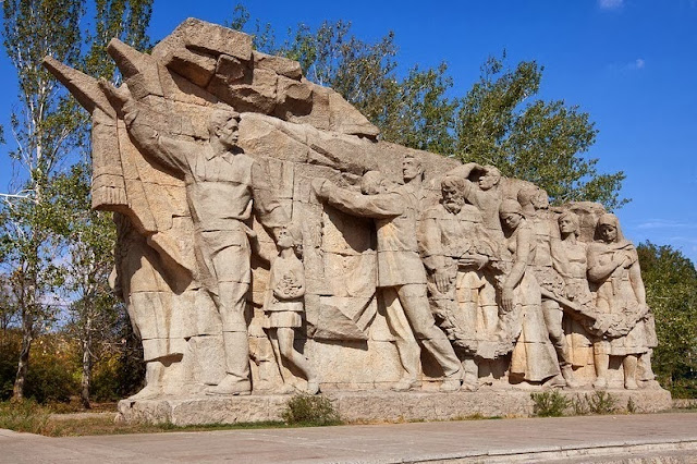 Monumento Conmemorativo a los Soldados Soviéticos en Mamayev Kurgan