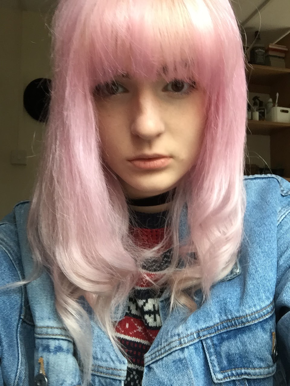 Hair update Pink again (with Bleach London's Rosé) Candyfloss Overkill