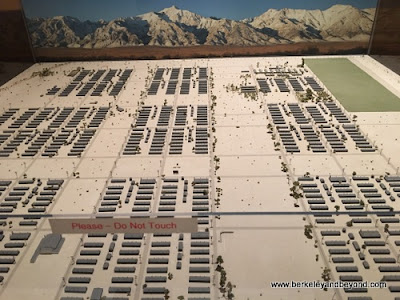 site map at Manzanar National Historic Site in Independence, California site map at Manzanar National Historic Site in Independence, California