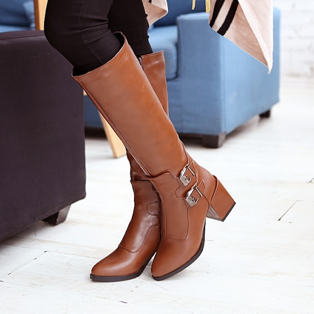 Botas baratas da loja Ericdress! Beleza Make