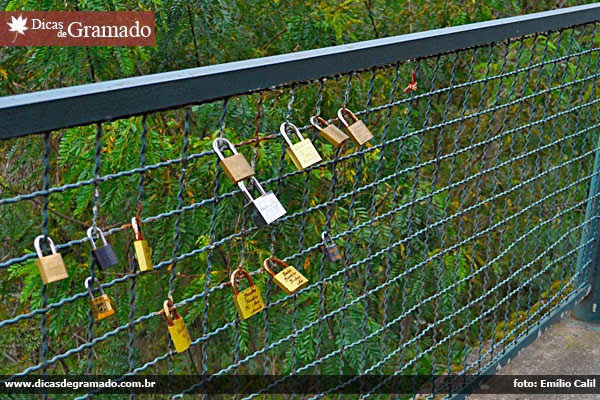 Cadeados no Vale do Quilombo