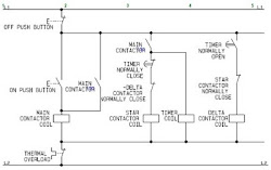 delta control star circuit motor diagram wye electrical electric controller flowchart schematic connection drawing wiring ckt basic diagrams relay cad