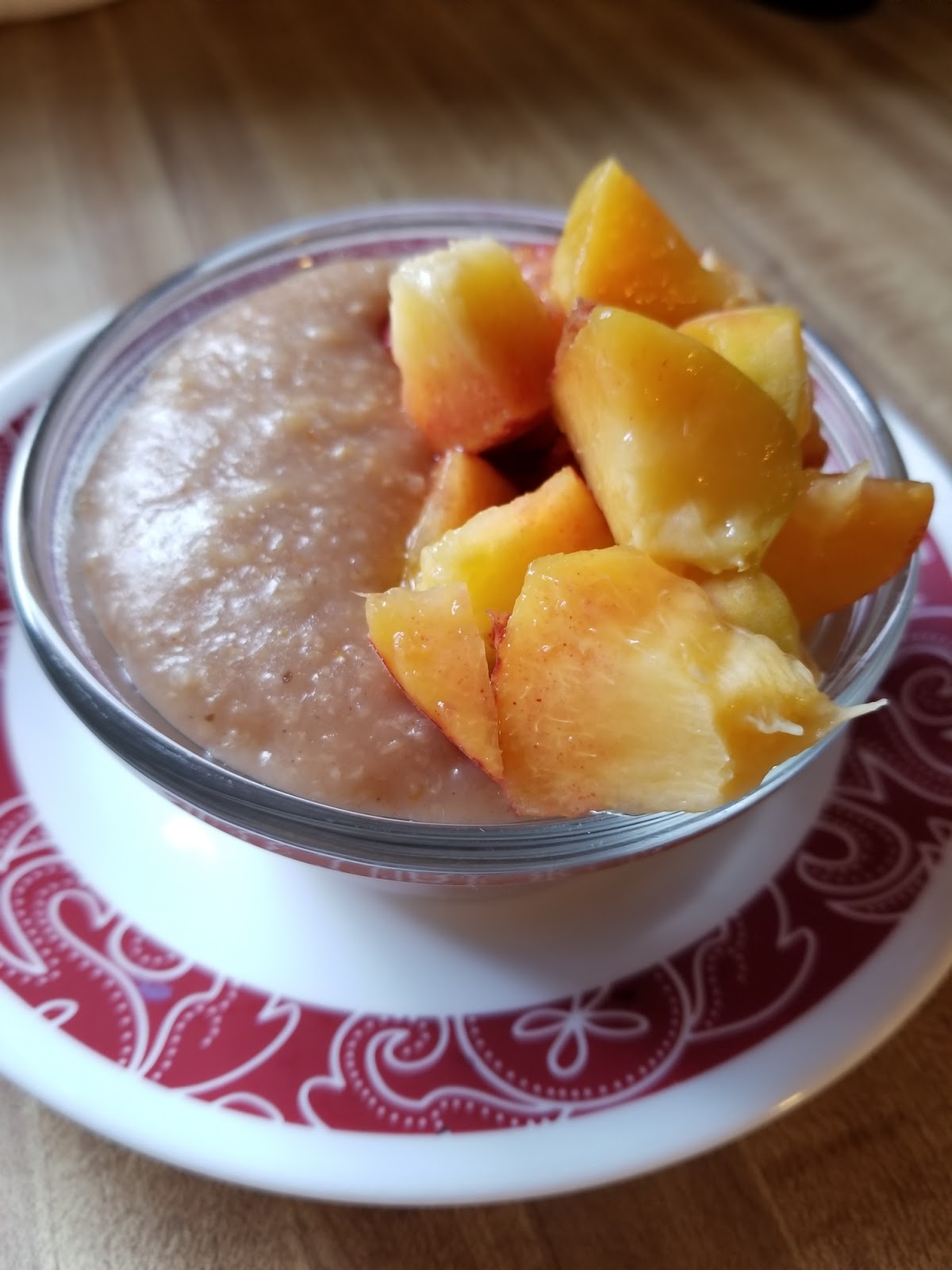 fast metsbolism diet brown rice cereal with peaches