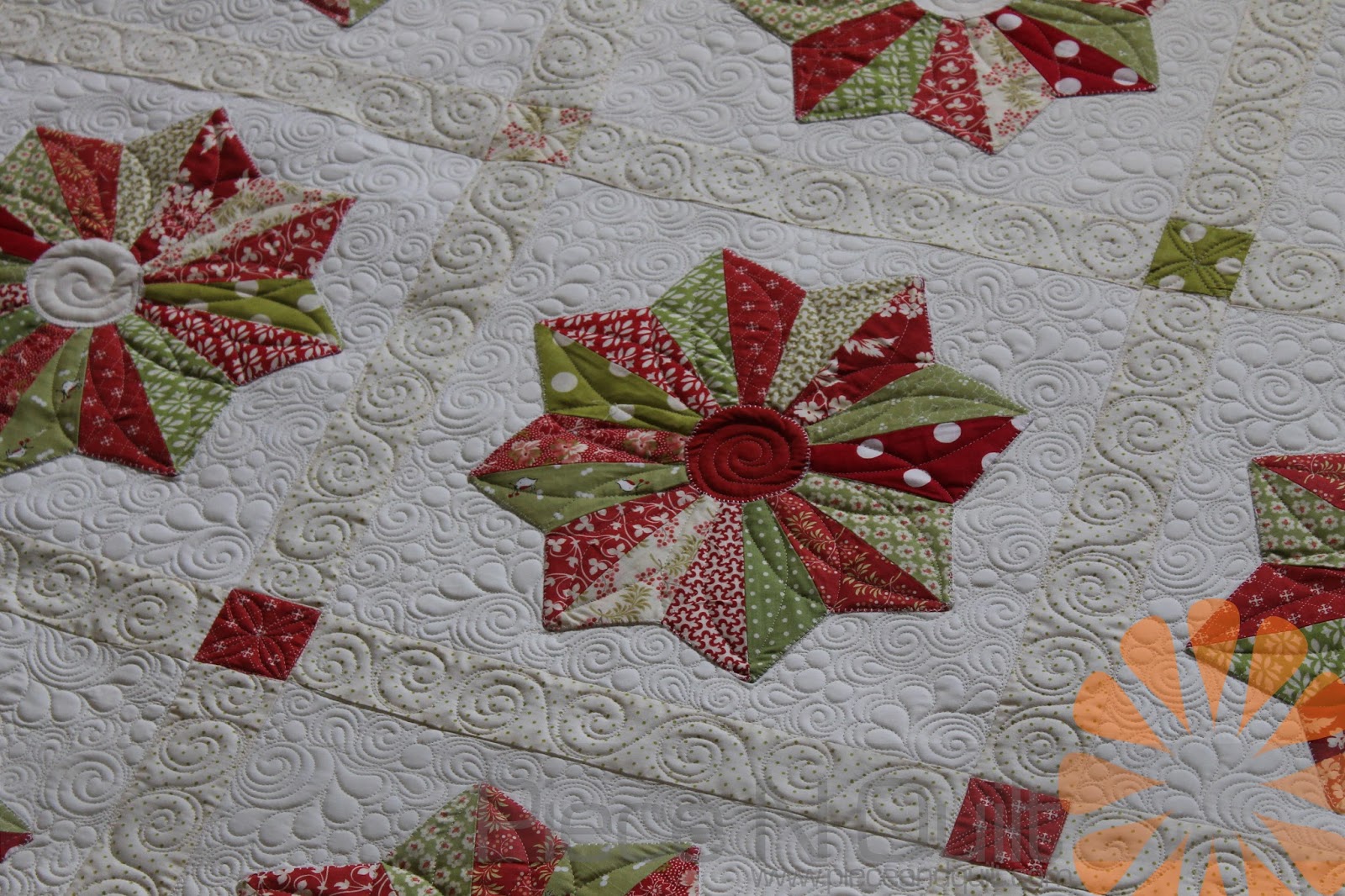 Piece N Quilt Lollipops Quilt Custom Machine Quilting by Natalia Bonner