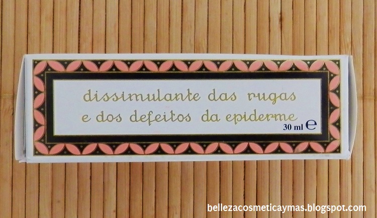 Packaging Crema de rostro Nally Benamor