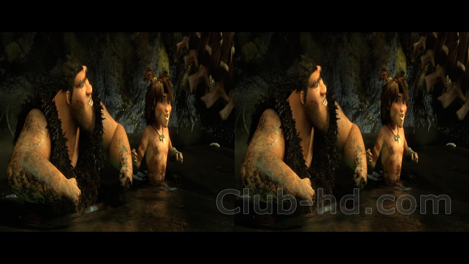 The Croods (2013) 3D H-SBS 1080p BDRip Dual Latino-Inglés [Subt. Esp] (Animación)