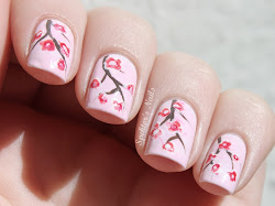 blossom cherry japanese nails nail pink polish designs blossoms sakura spring flowers outside spektor japan branch