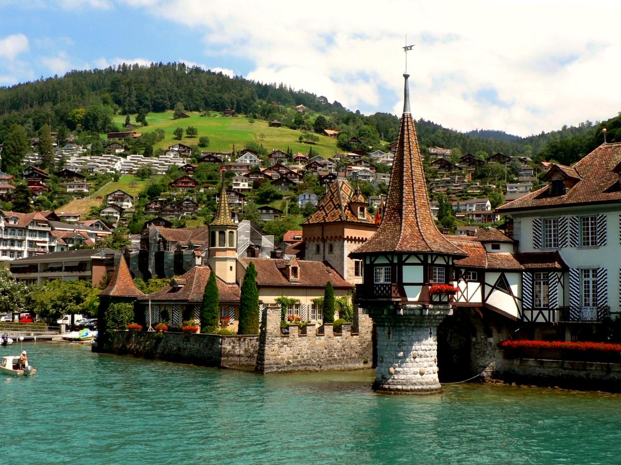 Oberhofen Castle, Lake Thun Switzerland Travel Daily Magazine