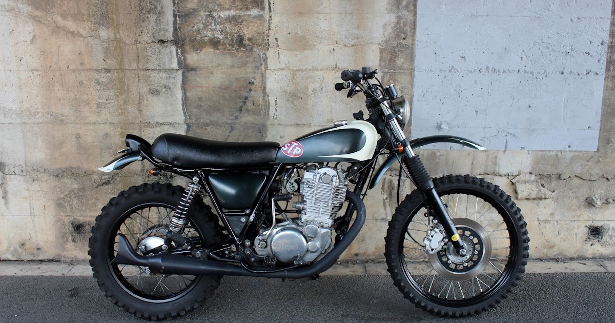 Скремблер из Yamaha sr400