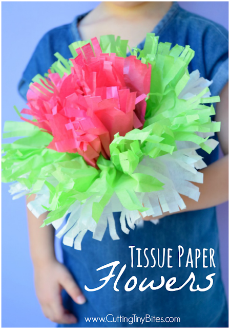 3 Ways to Make Tissue Paper Flowers