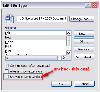 Internet Explorer Support: How to Open Ms Office Files in Internet Explorer