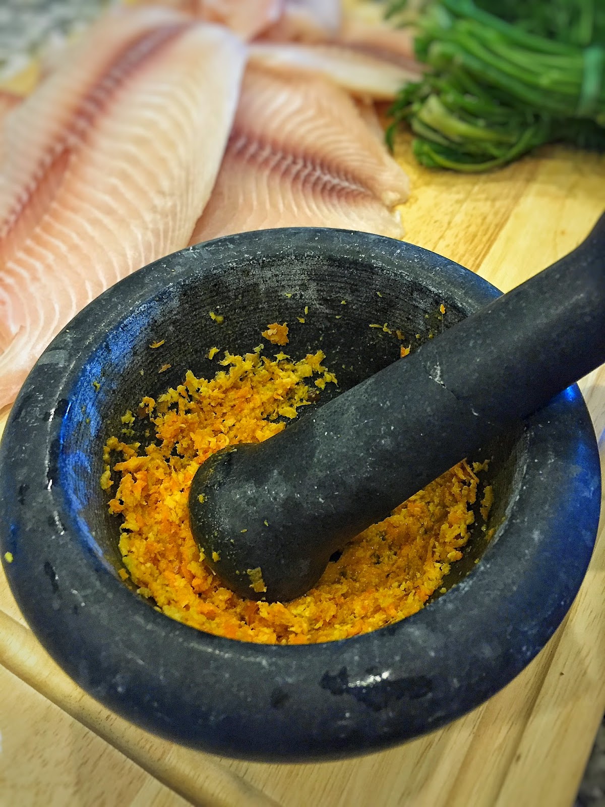 Tumeric Fish Dill The Spices Of Life . . .: Chả Cá Lã Vọng - Dill and Turmeric Fish Noodles