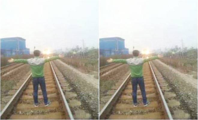 Pria Ini Iseng Hentikan KA, Apa Yang Terjadi? pria cina hentikan kereta api