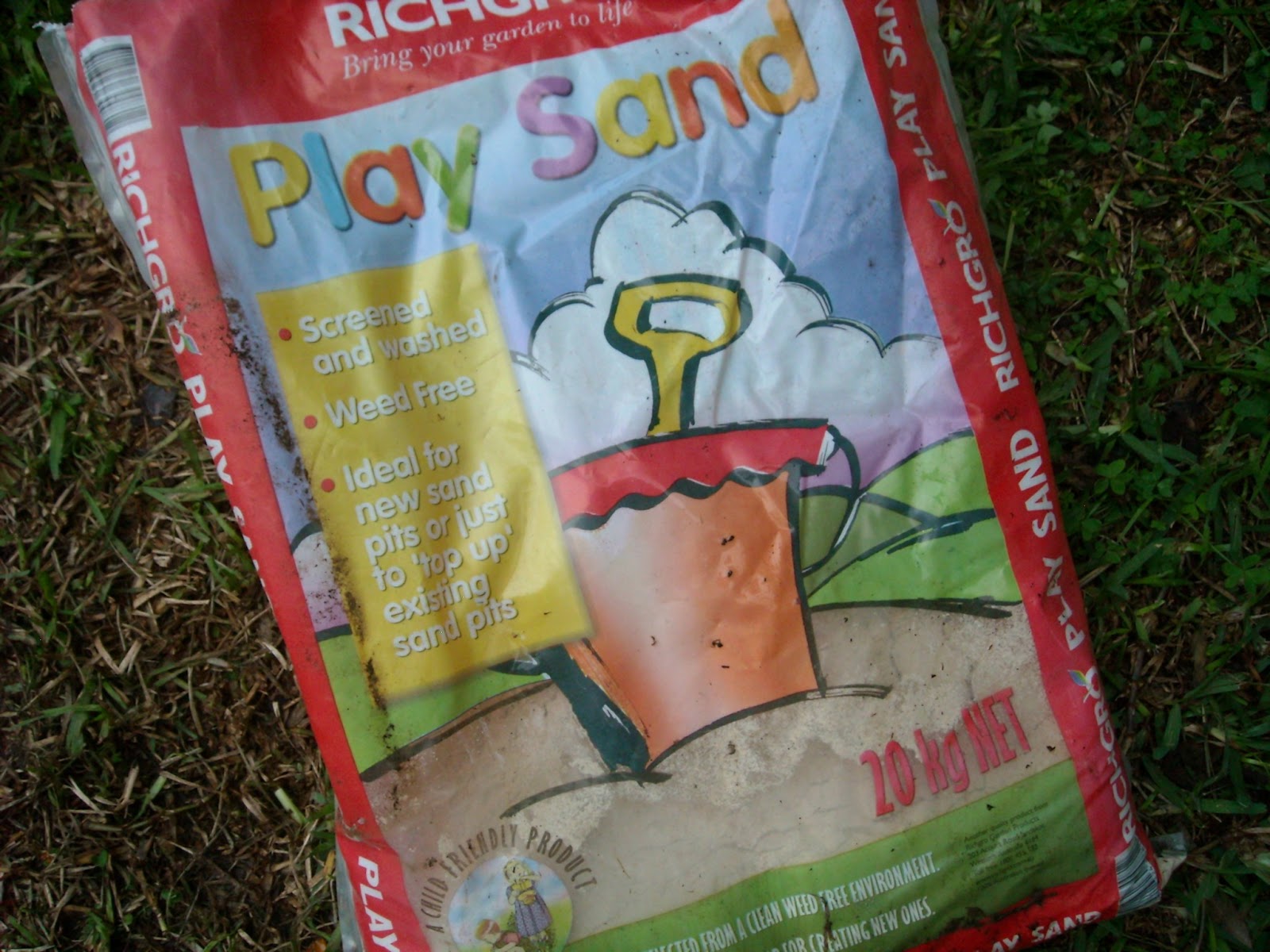 Zucchini Island River sand safe for children, safe for plants