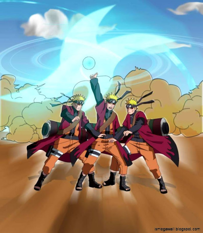 wind release rasenshuriken Naruto Picture.