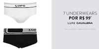 7 Underwears (cuecas) por 99 reais na Dafiti