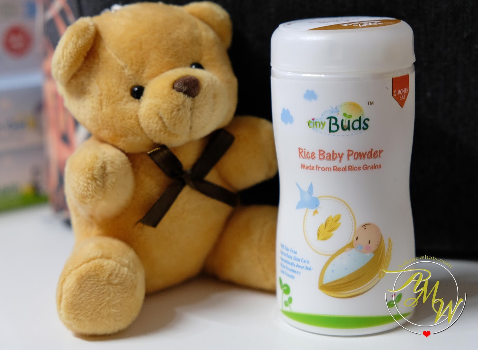teddy bear baby powder
