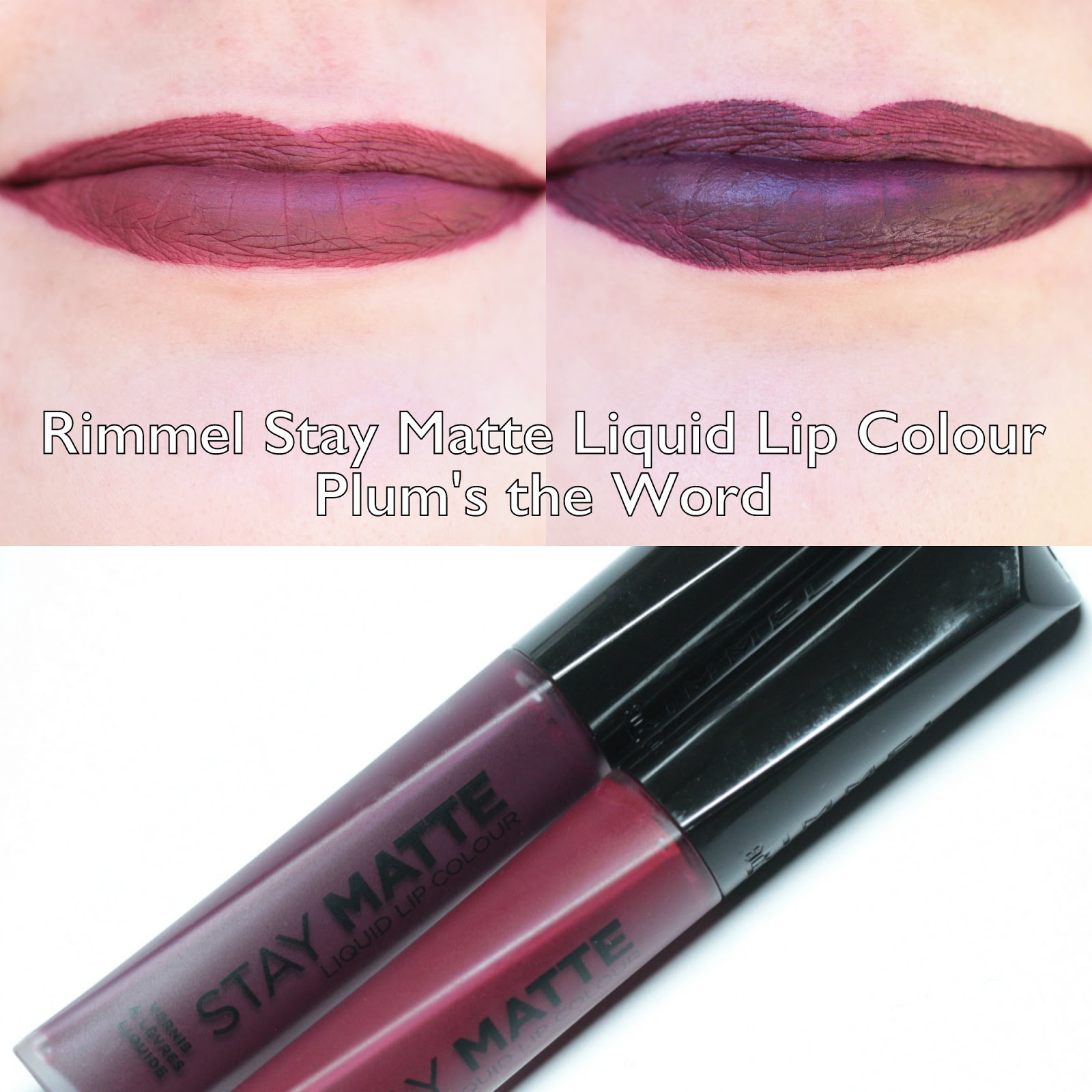 tempel Millimeter rijm The Polished Hippy: Rimmel Stay Matte Liquid Lip Colour Plum's the Word  Swatches and Review