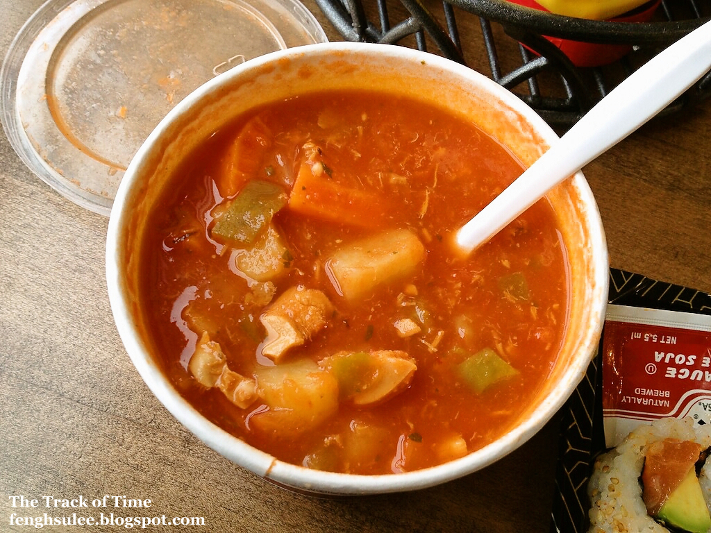 Kikka Sushi Spicy Salmon Avocado Roll The Track of Time