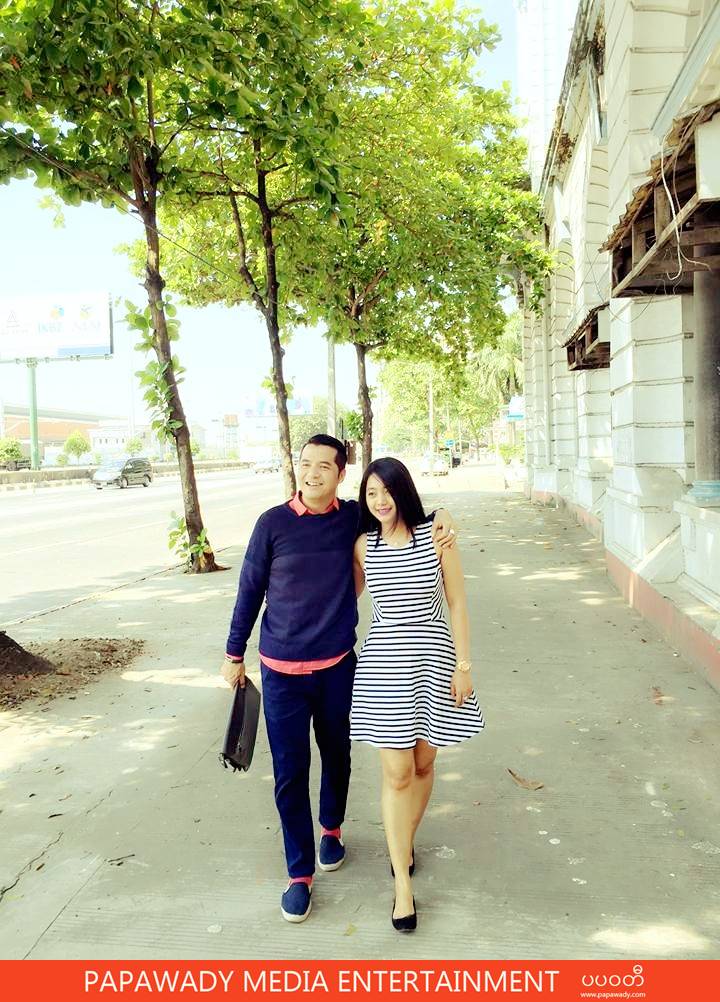 Min Oo and His Girlfriend Couple Selection Pictures 